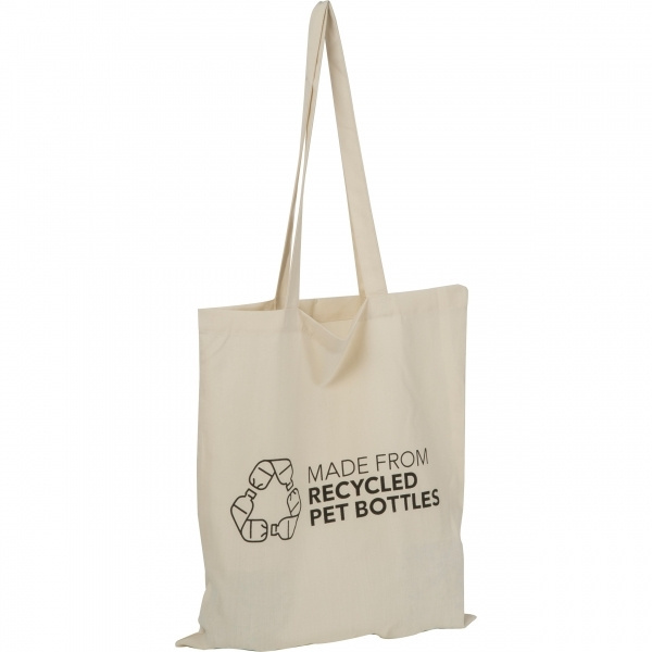 Logo trade promotional products image of: Bag made from recycled bottles Stuttgart