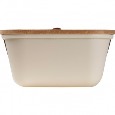 Logo trade promotional giveaways image of: Set Lunchbox with stainless steel bottle Toronto