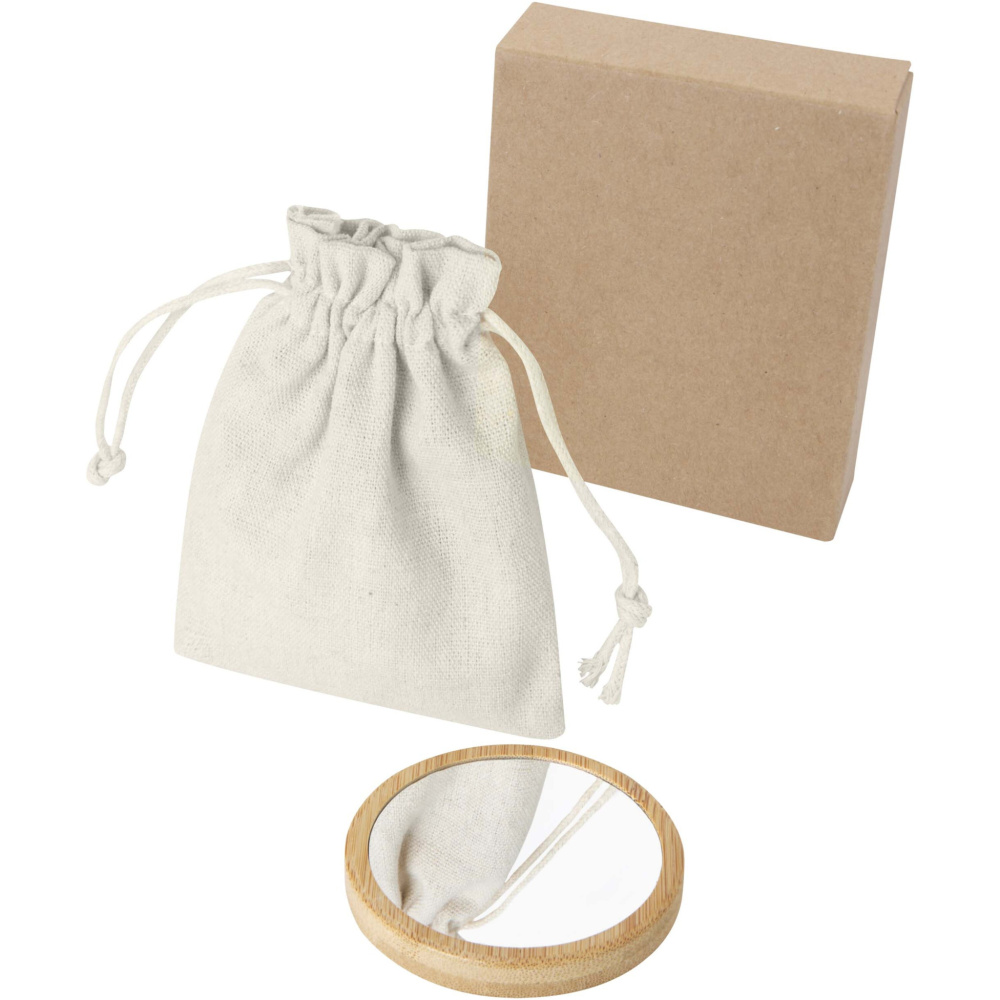 Logotrade promotional product image of: Lustre bamboo mirror