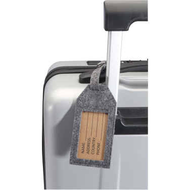 Logo trade promotional items picture of: Tie luggage tag