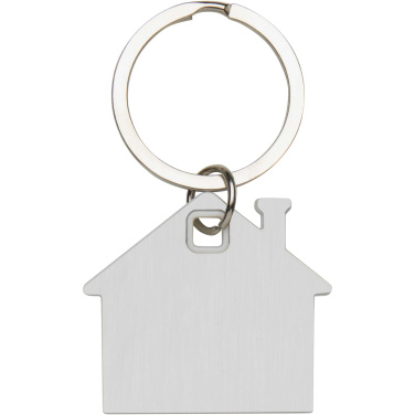 Logotrade advertising products photo of: Nook house-shaped keychain