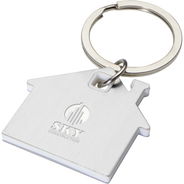 Logotrade corporate gift picture of: Nook house-shaped keychain