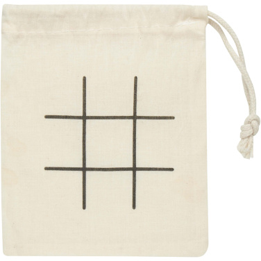 Logo trade promotional gifts picture of: Whorl wooden tic, tac, toe game