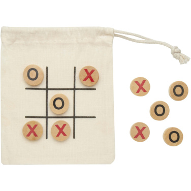 Logotrade promotional merchandise image of: Whorl wooden tic, tac, toe game