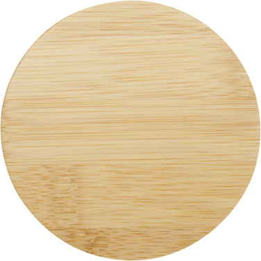 Logotrade corporate gifts photo of: Leona 350 ml glass cup with bamboo lid