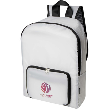 Logotrade promotional gift picture of: EcoFold RPET foldable backpack 15L