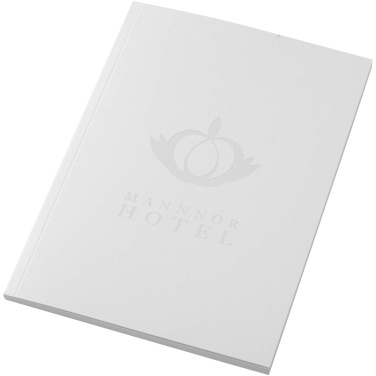Logo trade promotional items image of: Novella Austen A5 soft cover notebook - 50 sheets