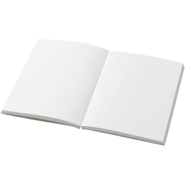 Logo trade promotional item photo of: Novella Austen A6 recycled soft cover notebook - 100 sheets