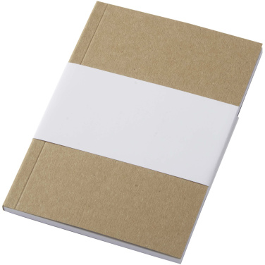 Logotrade promotional giveaways photo of: Novella Austen A6 recycled soft cover kraft notebook - 50 sheets