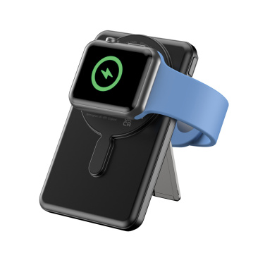 Logo trade advertising products image of: Urban Vitamin Redwood 5in1 5000mah 20W PD magnetic powerbank