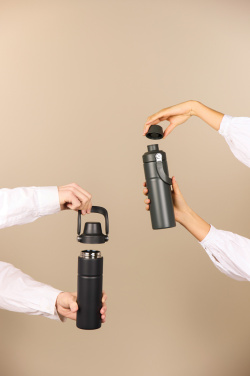 Logo trade promotional giveaways image of: Baltimore trek RCS recycled SS bottle 600 ML