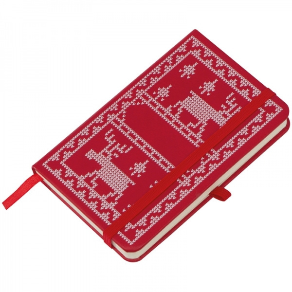 Logo trade advertising products image of: A6 Notebook with Christmas design