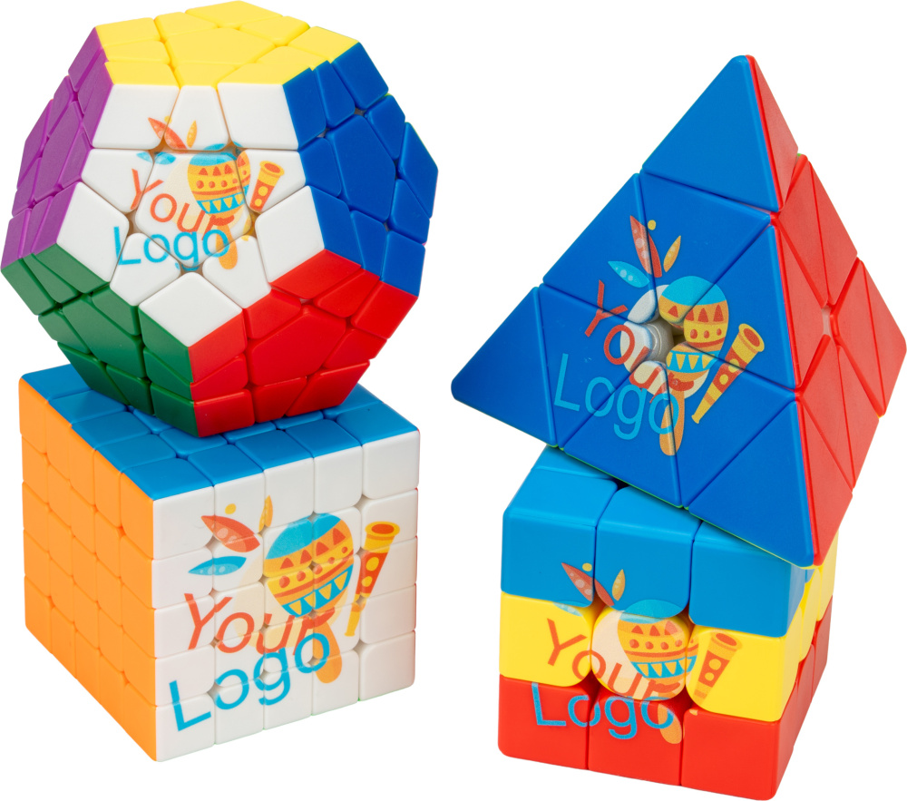 Logo trade promotional merchandise image of: Cube - logic puzzle