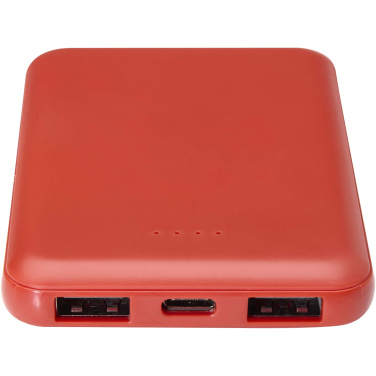Logo trade promotional gift photo of: Asama 5000 mAh Type-C recycled plastic power bank