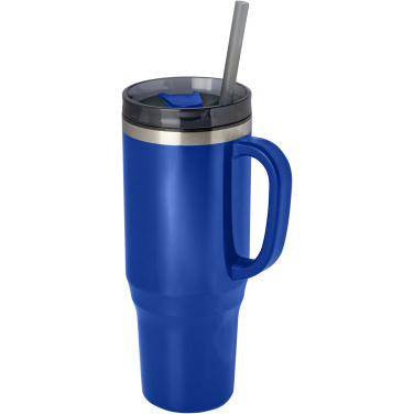 Logo trade promotional items picture of: Melbourne 1200 ml RCS certified insulated tumbler with straw