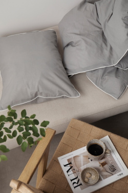 Logo trade promotional giveaway photo of: VINGA Marston OCS organic cotton bed linen, 4 pcs set