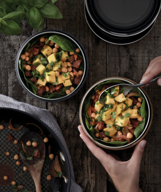 Logotrade promotional merchandise picture of: Black+Blum Glass Lunch Bowl 750ml