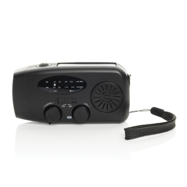 Logotrade promotional products photo of: RescueWave RCS recycled plastic emergency radio