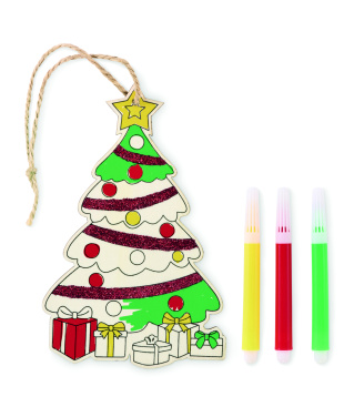 Logo trade promotional gifts image of: Christmas tree ornament