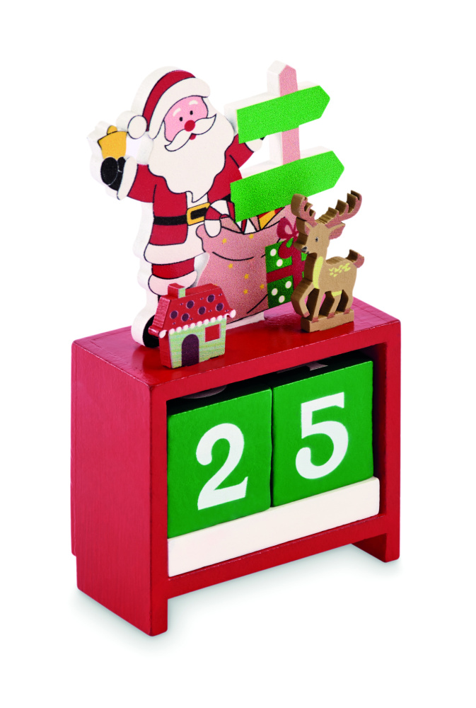 Logo trade promotional gifts picture of: Christmas countdown calendar
