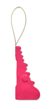 Logo trade business gifts image of: Christmas paper tree hanger