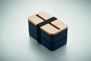 Logo trade promotional gifts image of: Recycled PP lunch box