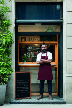 Logotrade promotional gifts photo of: Organic cotton apron 240 gr/m²