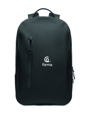 Logo trade promotional merchandise image of: 300D RPET computer backpack