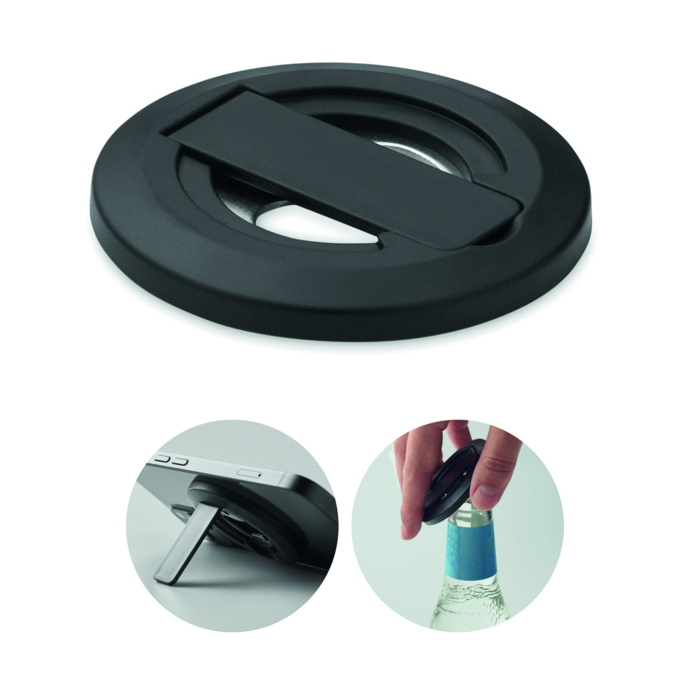 Logotrade promotional products photo of: Phone holder and bottle opener