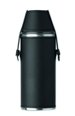 Logotrade promotional products photo of: Hip flask with shot cups