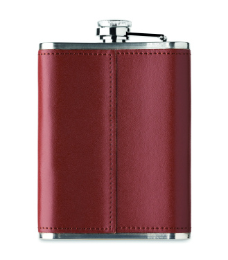 Logo trade promotional items picture of: Slim hip flask 200 ml