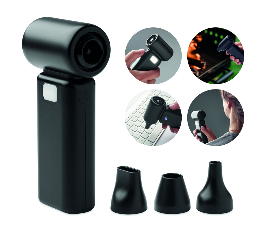 Logo trade promotional gifts image of: Portable turbo fan