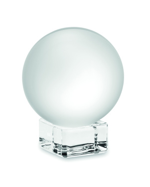 Logotrade promotional giveaways photo of: Glass round award