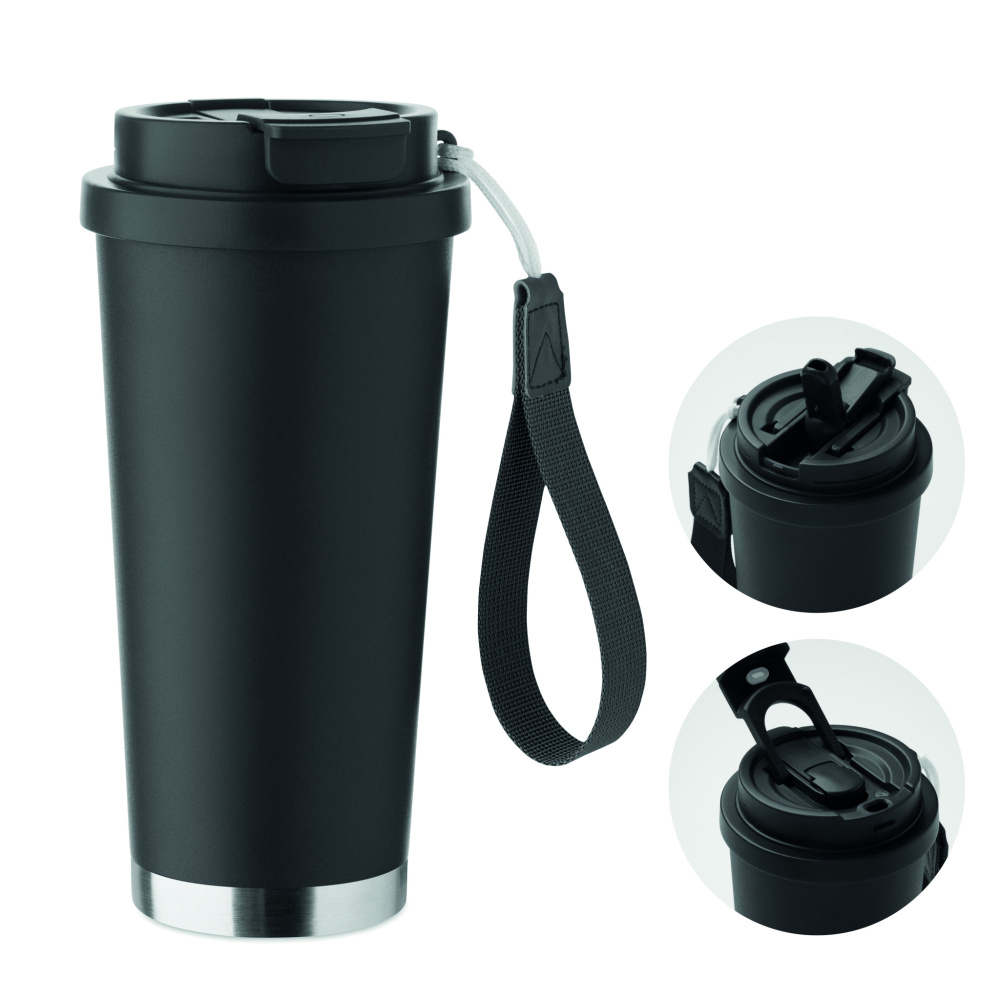 Logo trade advertising product photo of: Double wall tumbler 500ml