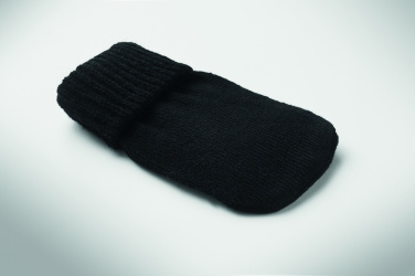 Logo trade promotional giveaway photo of: Hand warmer knitted polyester