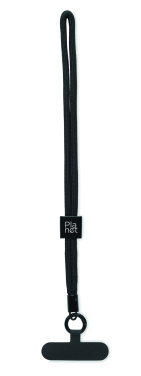 Logo trade advertising product photo of: RPET phone wrist cord