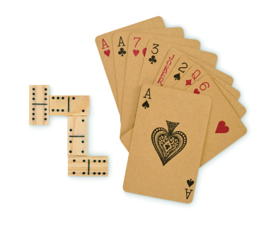 Logotrade promotional product image of: Domino and cards set