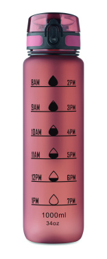 Logo trade promotional item photo of: Sports water bottle RPET 1L