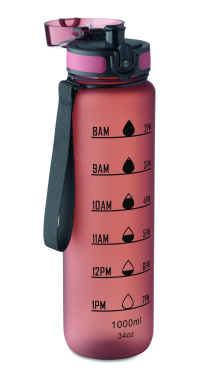 Logo trade promotional item photo of: Sports water bottle RPET 1L