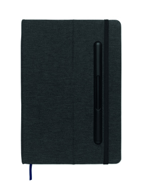 Logotrade promotional giveaway image of: A5 notebook with phone holder
