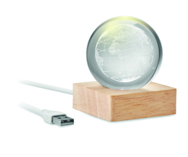 Logotrade advertising products photo of: LED globe glass ball