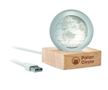 Logotrade advertising product picture of: LED globe glass ball
