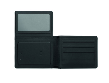 Logo trade business gifts image of: Anti-loss finder PU wallet