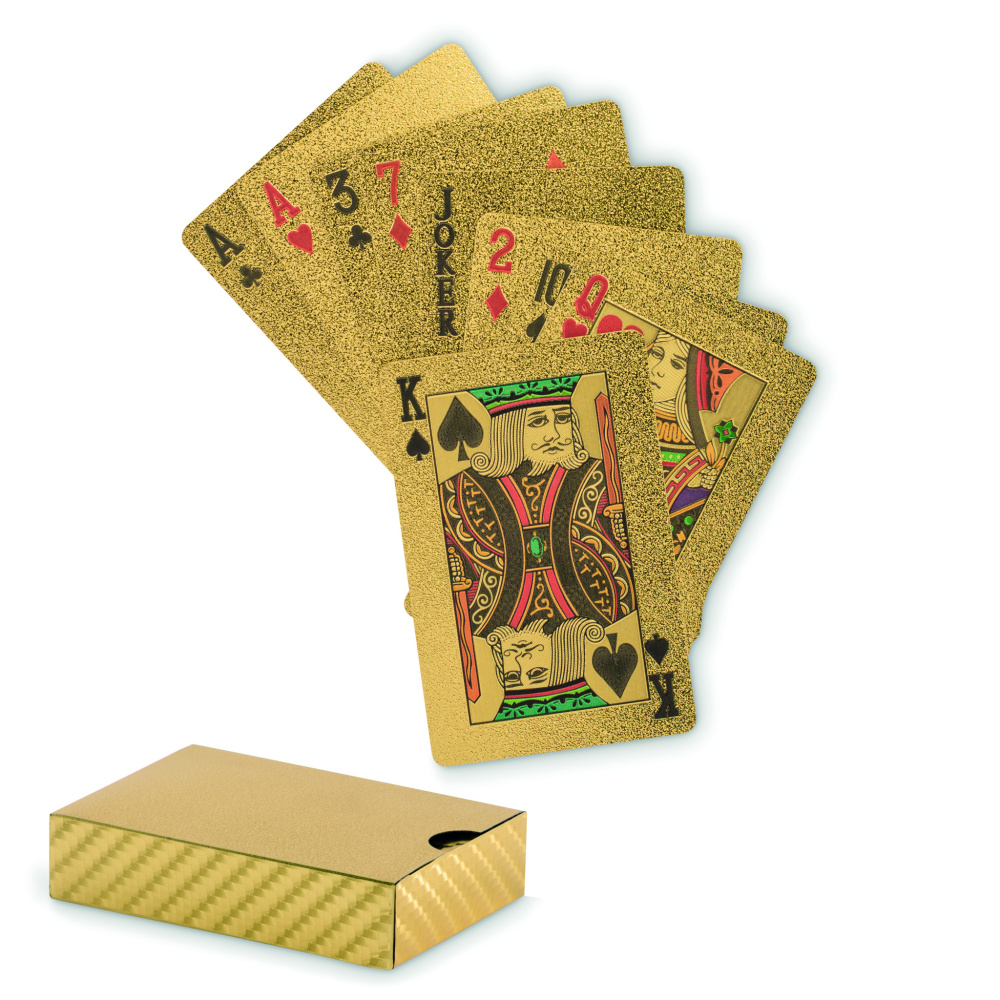 Logo trade promotional products picture of: Waterproof playing cards