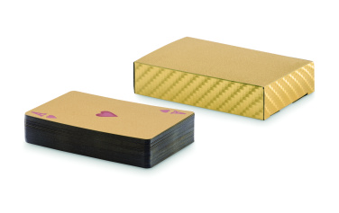 Logo trade promotional giveaways image of: Waterproof playing cards