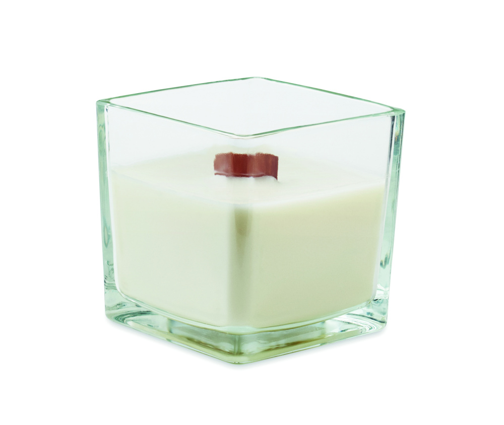 Logo trade promotional merchandise photo of: Plant based wax candle 600gr