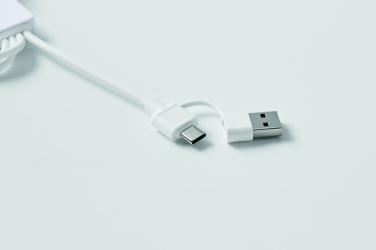 Logotrade promotional merchandise picture of: 2 in 1 charging cable type-C