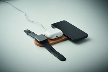 Logotrade promotional giveaways photo of: 3 in 1 15W wireless charger