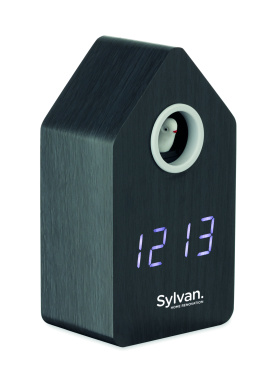 Logotrade advertising products photo of: MDF cuckoo alarm clock