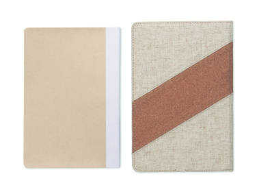 Logotrade corporate gifts photo of: A5 notebook with 15W charger